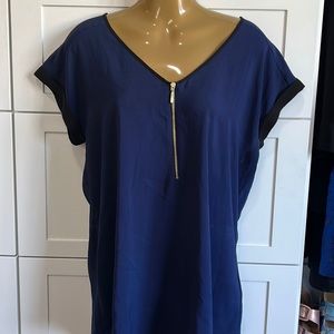 Express half zip top